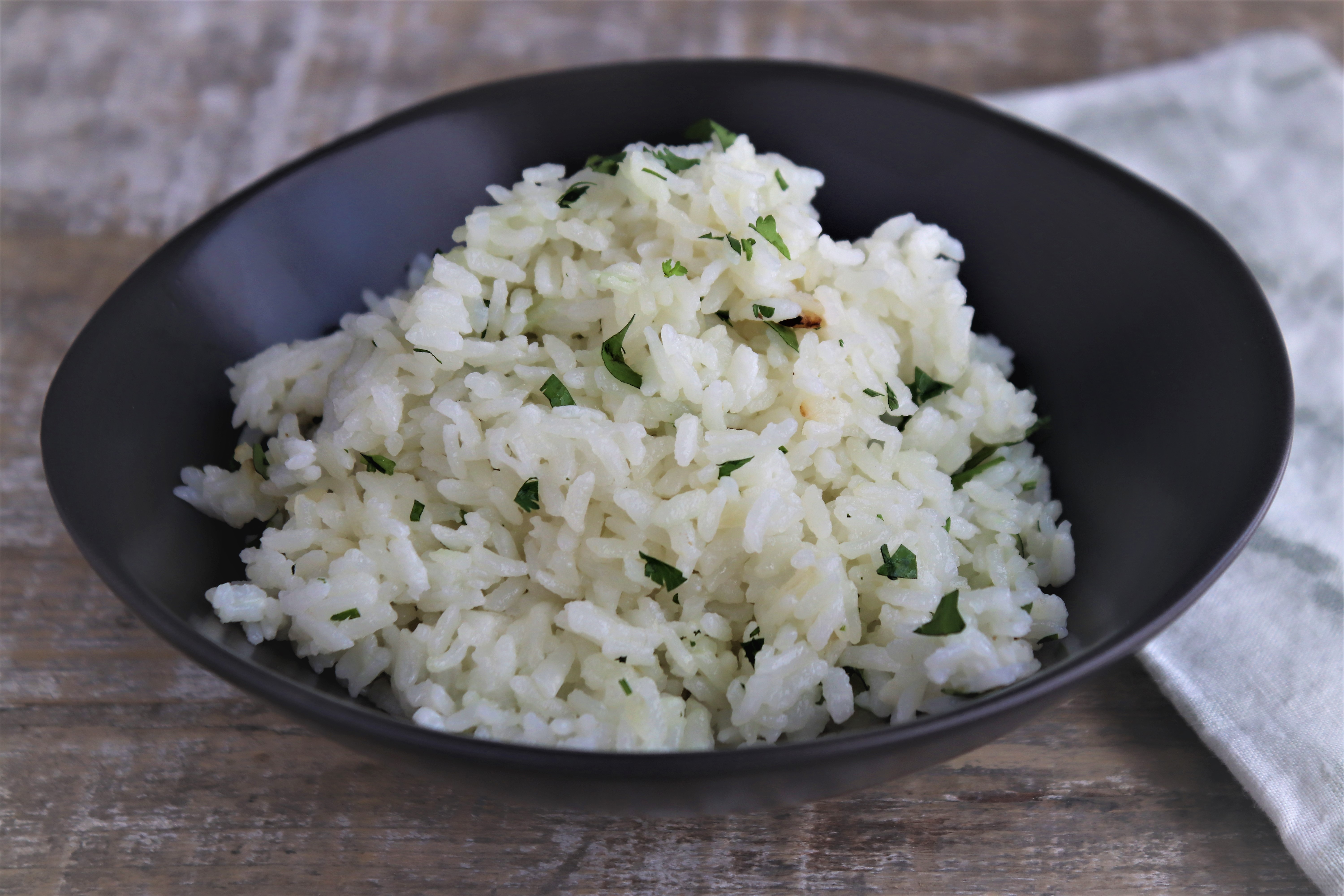 Coconut rice outlet in pressure cooker